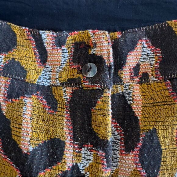 Anthropologie 34N 118W Leopard Trousers Animal Print Pants size 4 - Picture 11 of 16